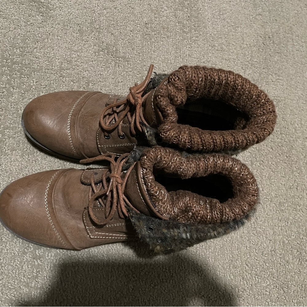 Brown Booties - Picture 6 of 7